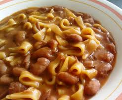 Tagliarini con fagioli