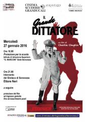 Locandina film Il Grande Dittatore